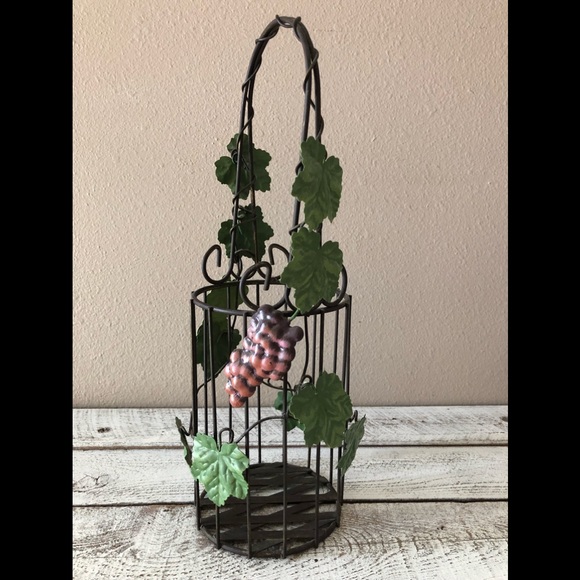 Metal Wine Bottle Holder - Picture 2 of 4
